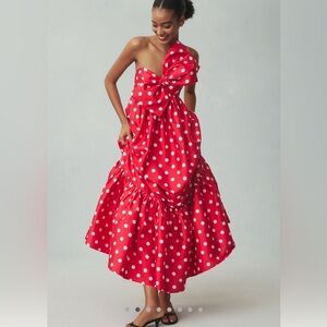 NWT Anthropologie Atsu Sally Bow Dress size MP